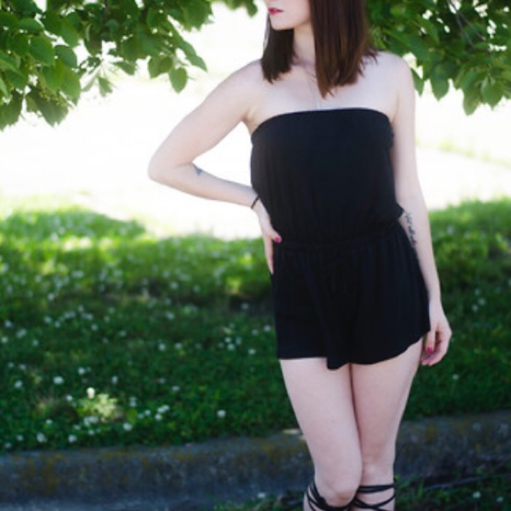 Mossimo - Black Romper - Small